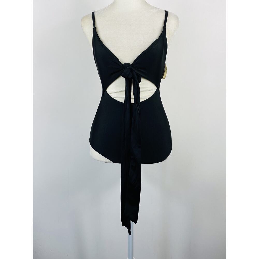 Aerie Size XXS Full Coverage One Piece Swimsuit Black